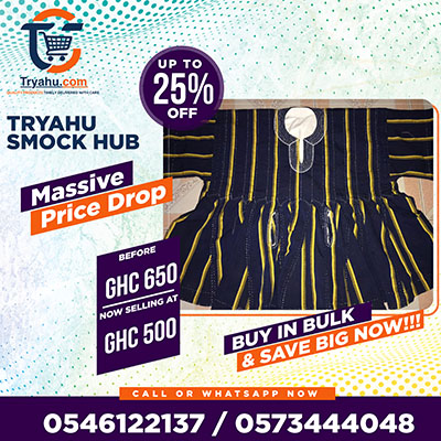 Buy Quality Smocks in Ghana | Original Handwoven Fugu at Tryahu
